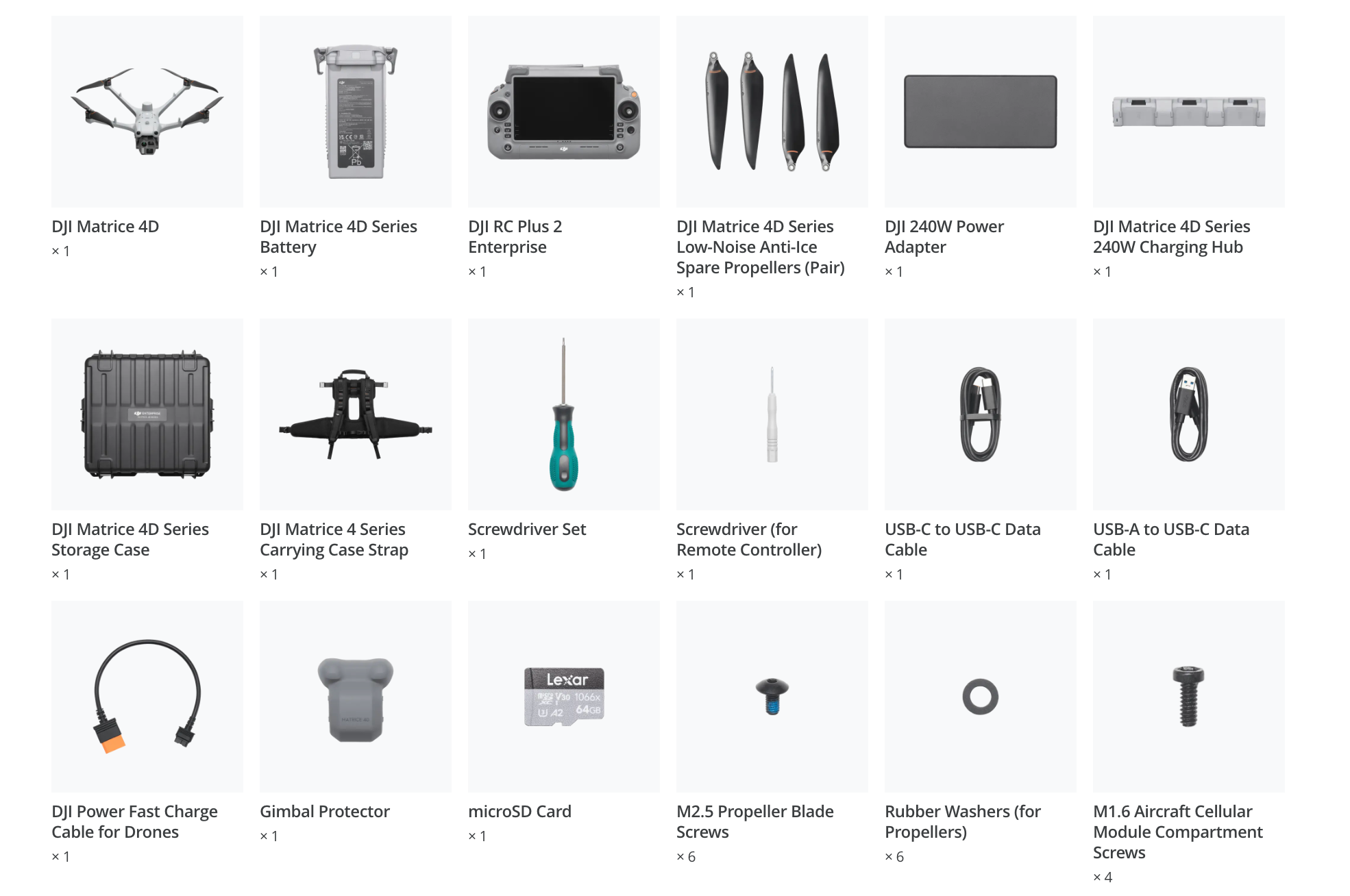 DJI Matrice 4D Enterprise Drone - Worry-Free Flagship Combo