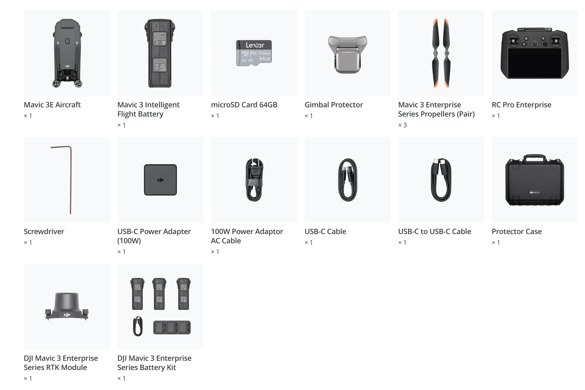 DJI Mavic 3E Worry-Free Plus Combo